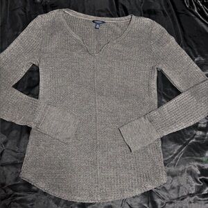 Aeropostale Waffle Knit Top